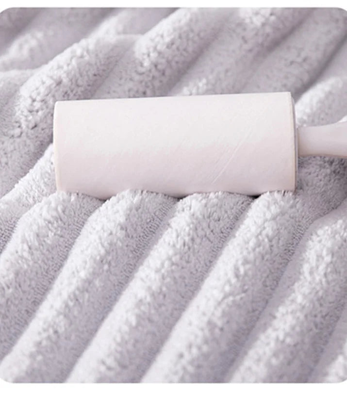 Quick Absorption Coral Plush Towel
