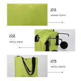 2 In 1 Foldable Waterproof Shopping Cart - TumTum