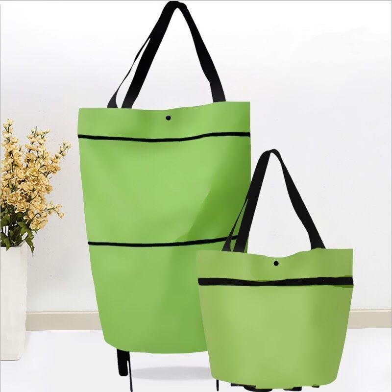 2 In 1 Foldable Waterproof Shopping Cart - TumTum