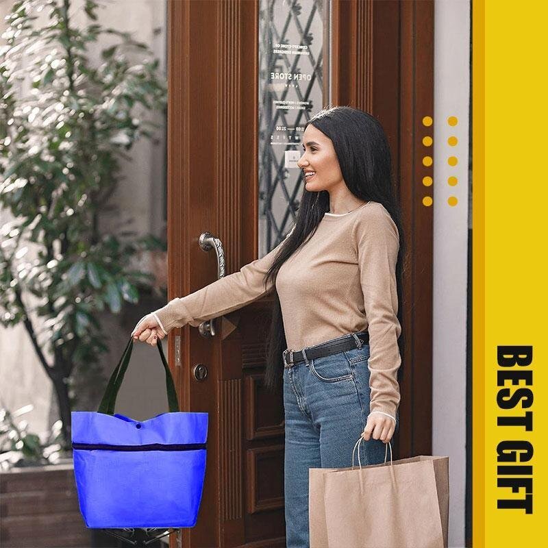 2 In 1 Foldable Waterproof Shopping Cart - TumTum