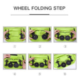 2 In 1 Foldable Waterproof Shopping Cart - TumTum