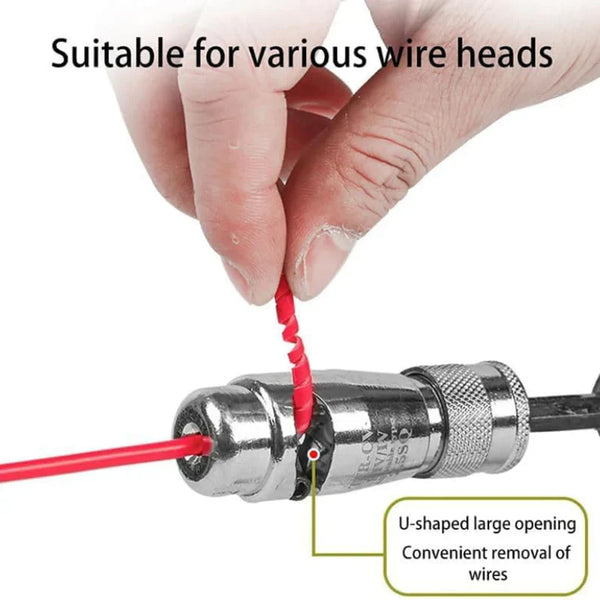 WireMaster™ Stripper & Twisting Connector Tool