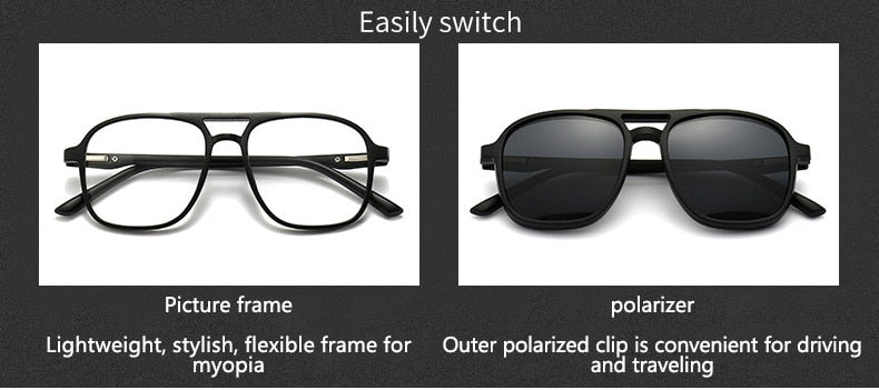 6 IN 1 POLARIZED SUNGLASSES - TumTum
