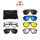 6 IN 1 POLARIZED SUNGLASSES - TumTum