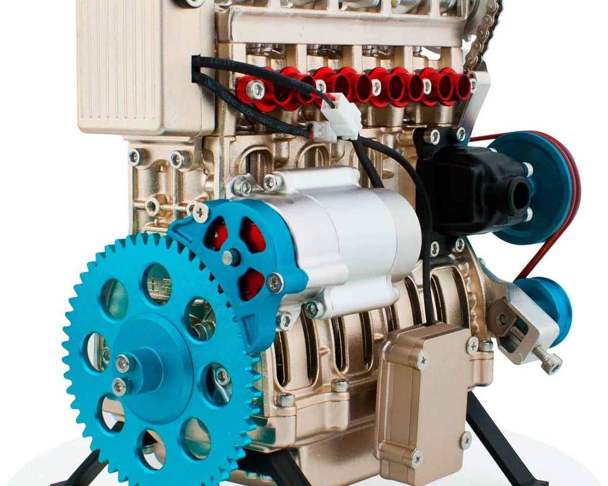 GearFusion™ - V8 Mechanical Metal Assembly Diy Car Engine Model [500+ Pcs]