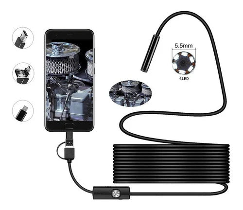 TwistView ™ - 3 In 1 Inspection Camera