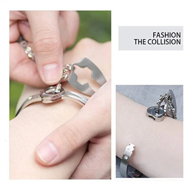 LoveLock™ - Stainless Steel Key Pendant Necklace