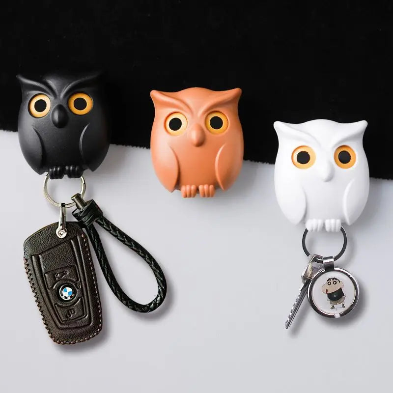 HookHoot™ - Owl Magnetic Wall Keys Hook