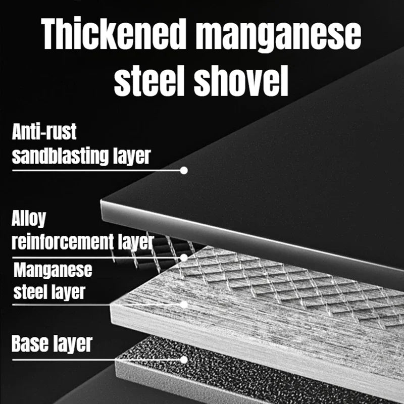 16-in-1 Tactical Survival Camping Shovel