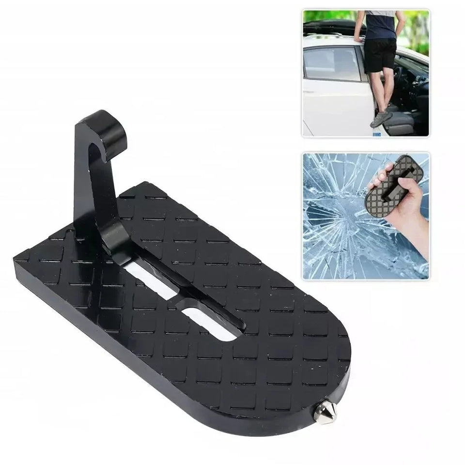 HookStep™ - Door Step with Safety Hammer Folding Car
