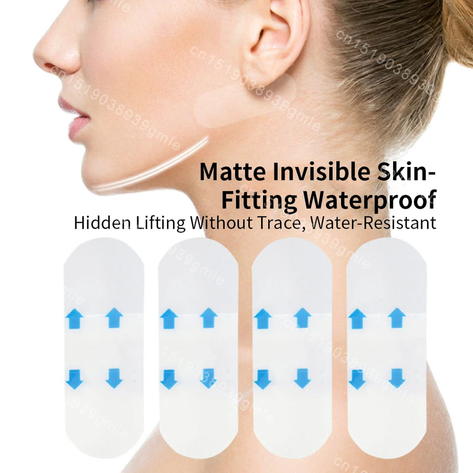🔥Last Day 70% OFF🔥Invisible Face Lifter Tape✨Has a delicate V face (120pcs)