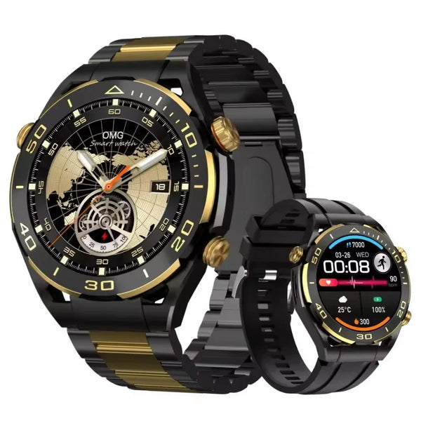 AlphaTech™ - Multifunctional Bluetooth Casual Smart Watch