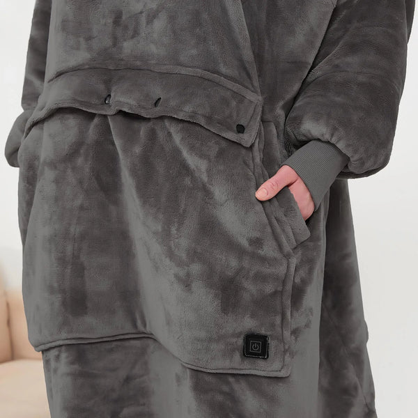 HotHoodie ™ - Unisex Heated Snuggie Hoodie