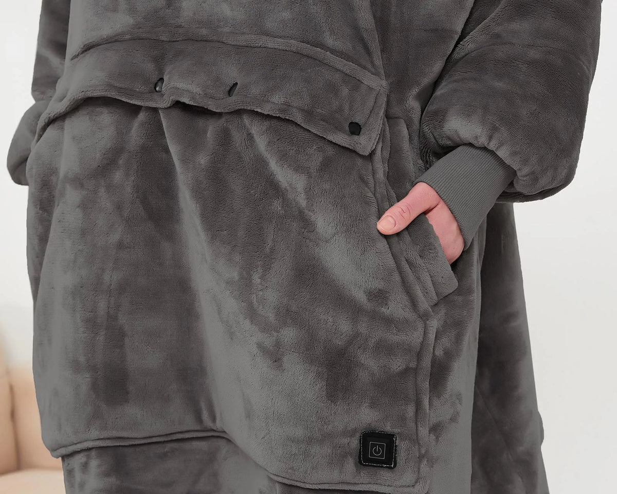 HotHoodie ™ - Unisex Heated Snuggie Hoodie