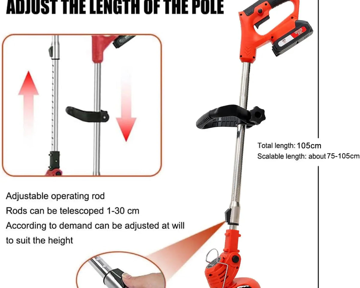 Otigo™ -  3 In 1 Cordless Grass Trimmer