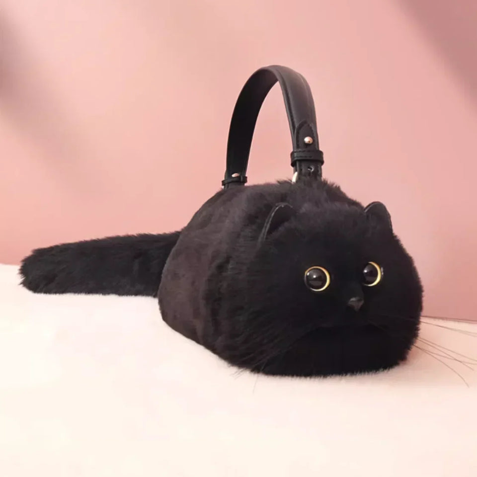 PlushPaw™ - Cute Cat Shoulder Bag
