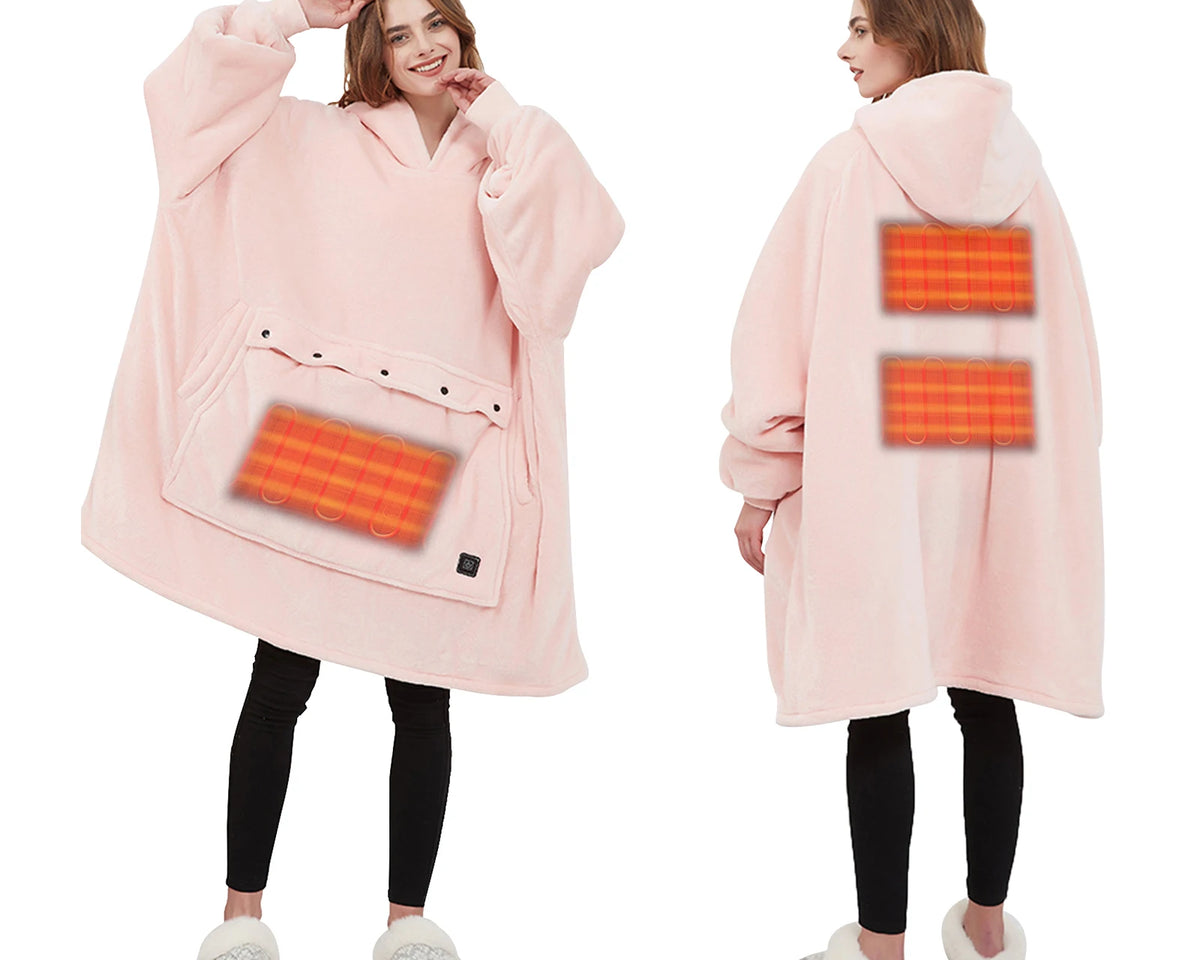 HotHoodie ™ - Unisex Heated Snuggie Hoodie
