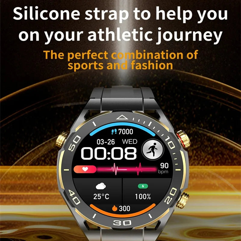 AlphaTech™ - Multifunctional Bluetooth Casual Smart Watch
