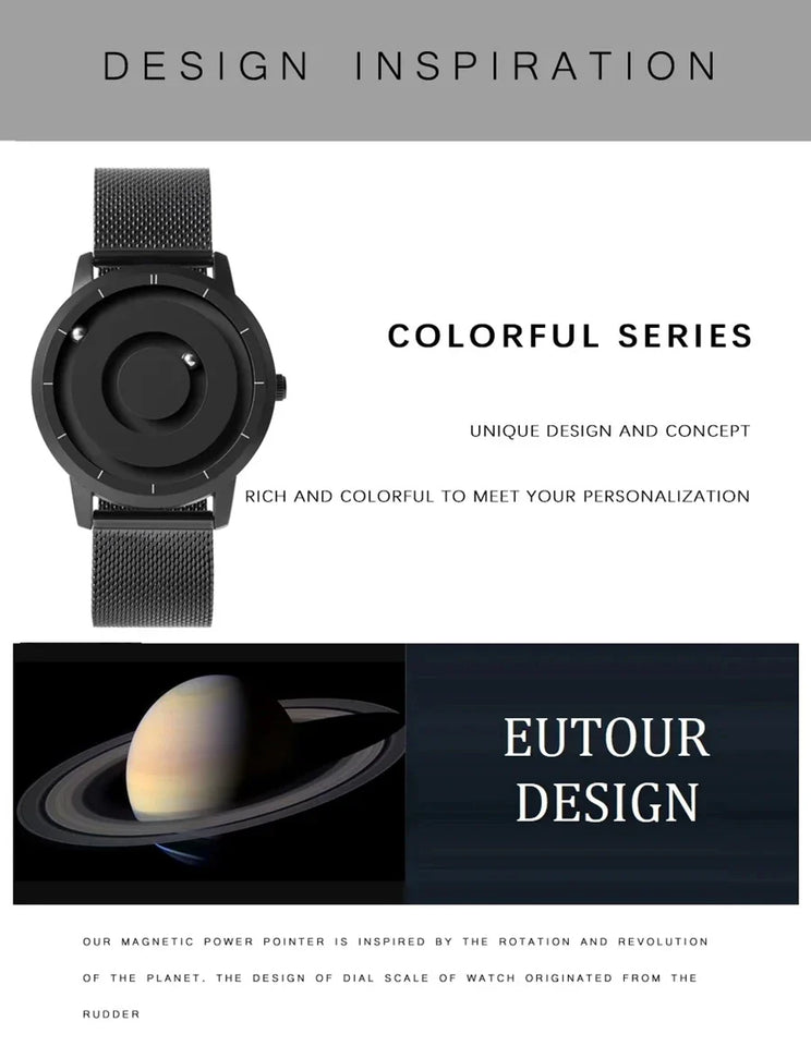 Maganova™ - Magnetic Fancy Quartz Watches [Exclusive on Techanova]