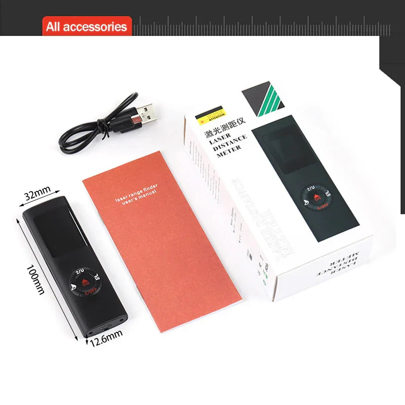 HandyRanger™ - USB Rechargeable Mini Laser Rangefinder