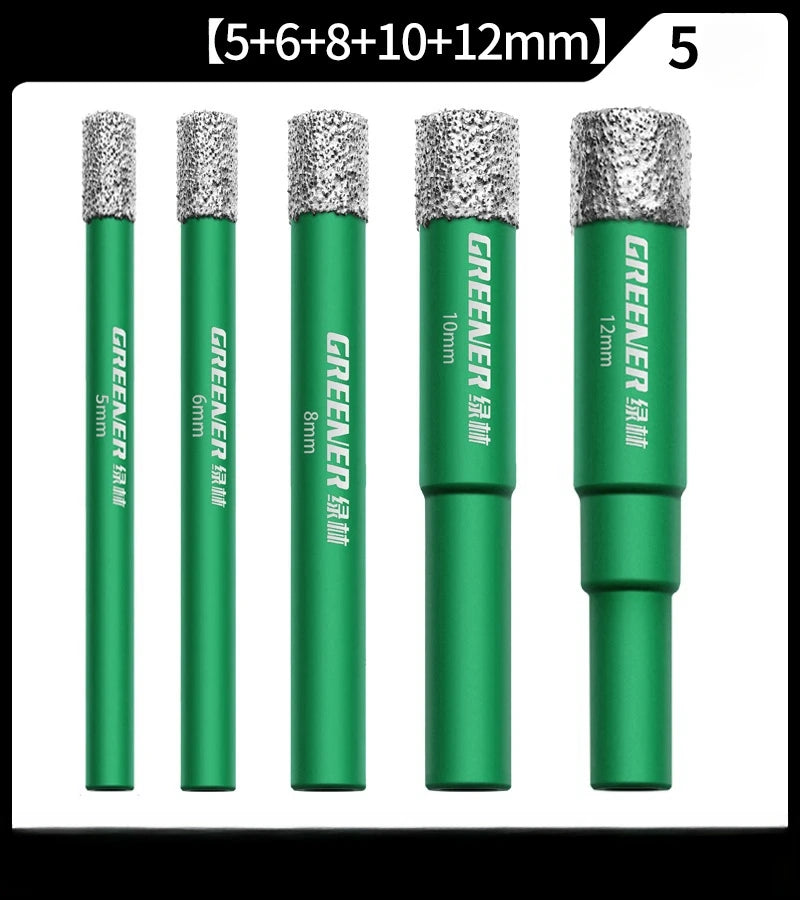 GreenEdge™ - Professional Grade Diamond Drill Hole Opener Bit set