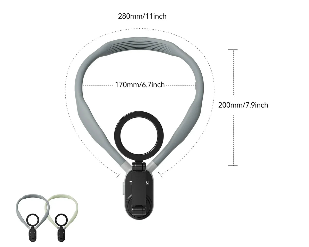 NeckCam™ - Magnetic Neck Mount for Phones
