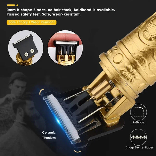 RetroTrim™ - Professional Vintage Electric Trimmer