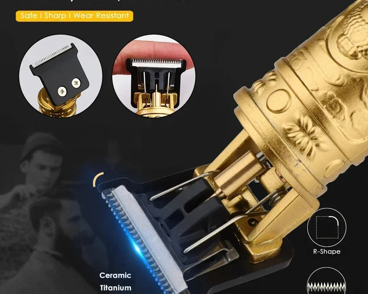 RetroTrim™ - Professional Vintage Electric Trimmer