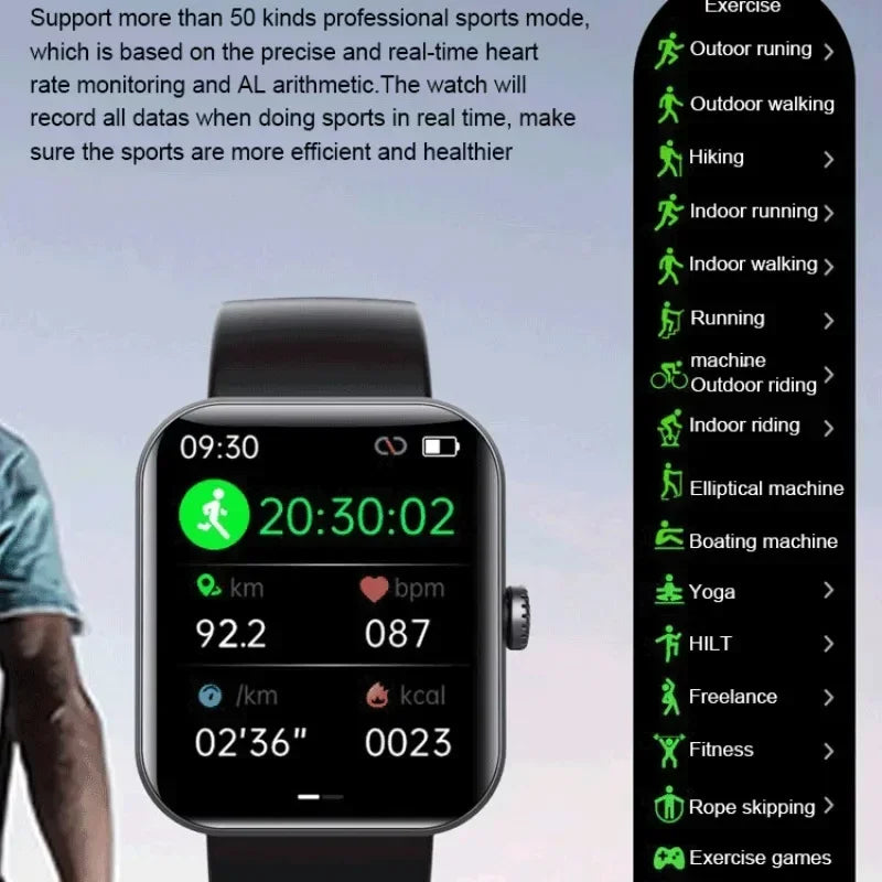 BioFit™ - Blood Sugar and Oxygen Measurement Smart Watch