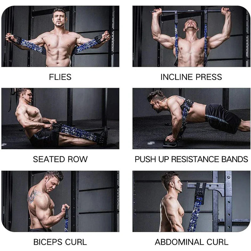PowerBands™ - Exercise Band And Bar Set