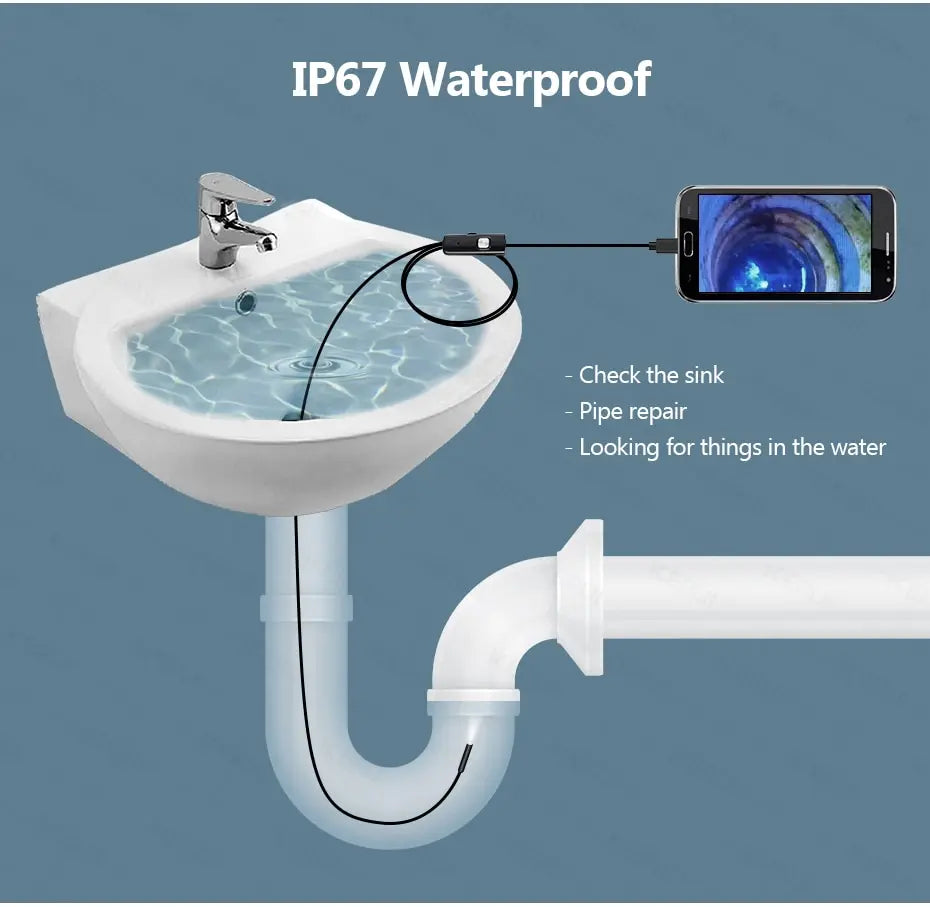 TwistView ™ - 3 In 1 Inspection Camera