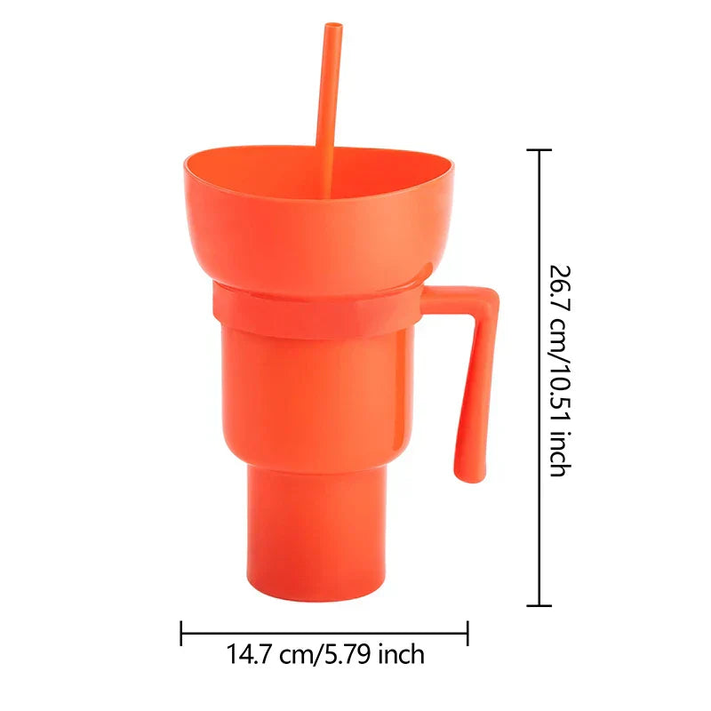 SnackSip™ - Snack Bowl and Mug