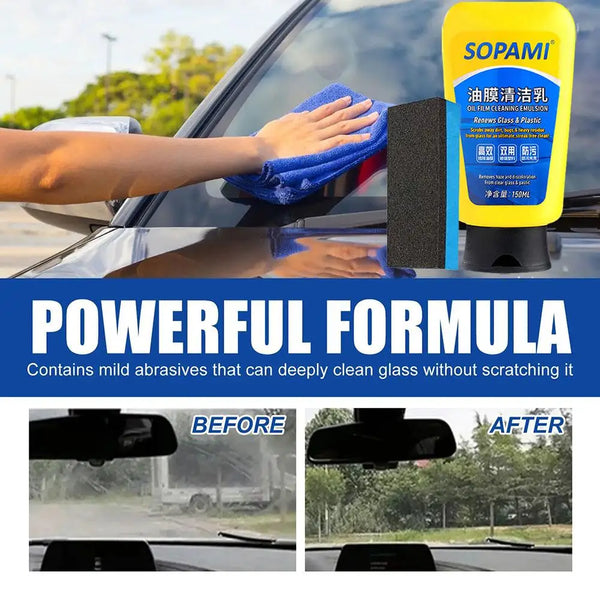 Car Oil Film Cleaning