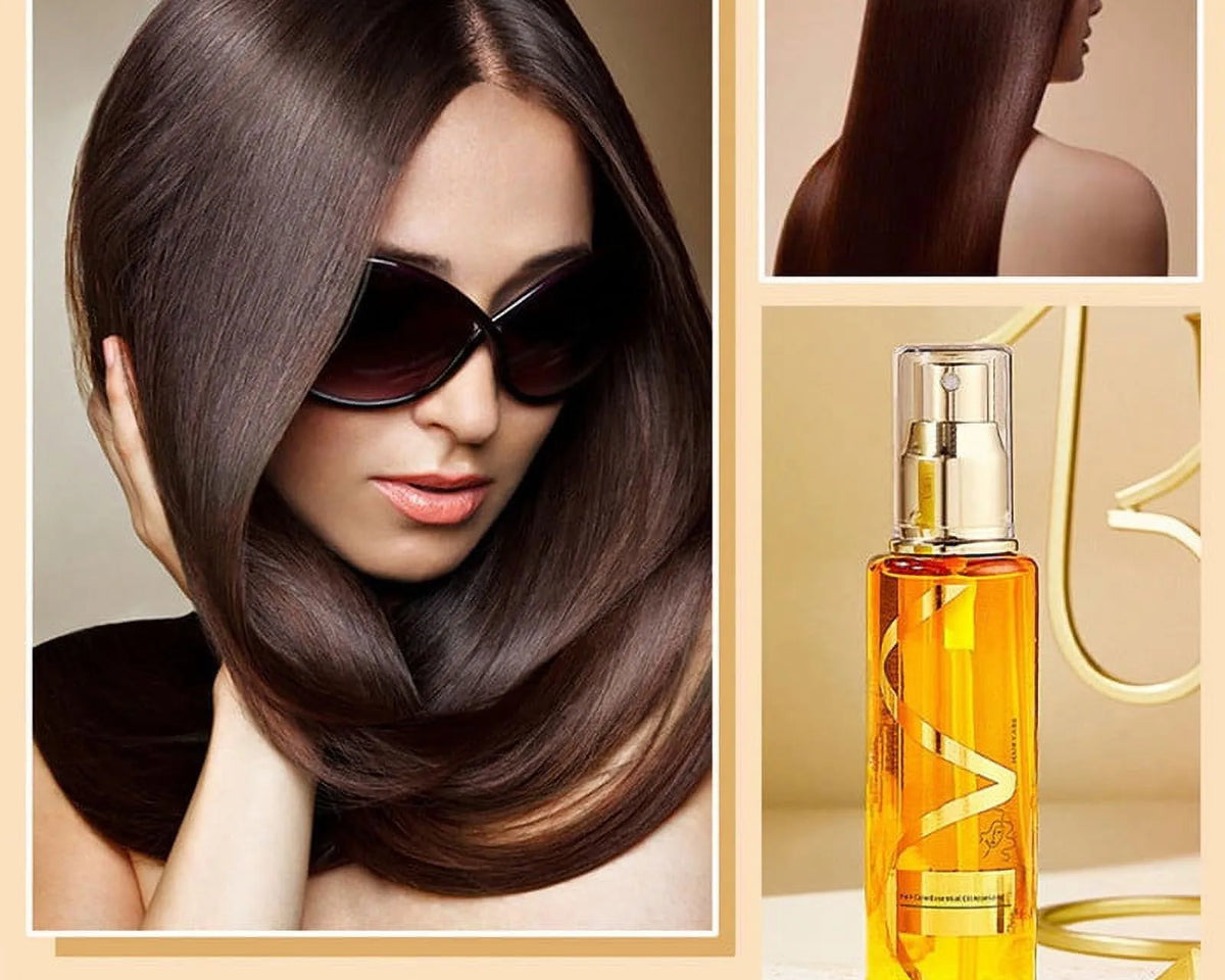 SilkGlow™ - Essential Hair Oil Spray