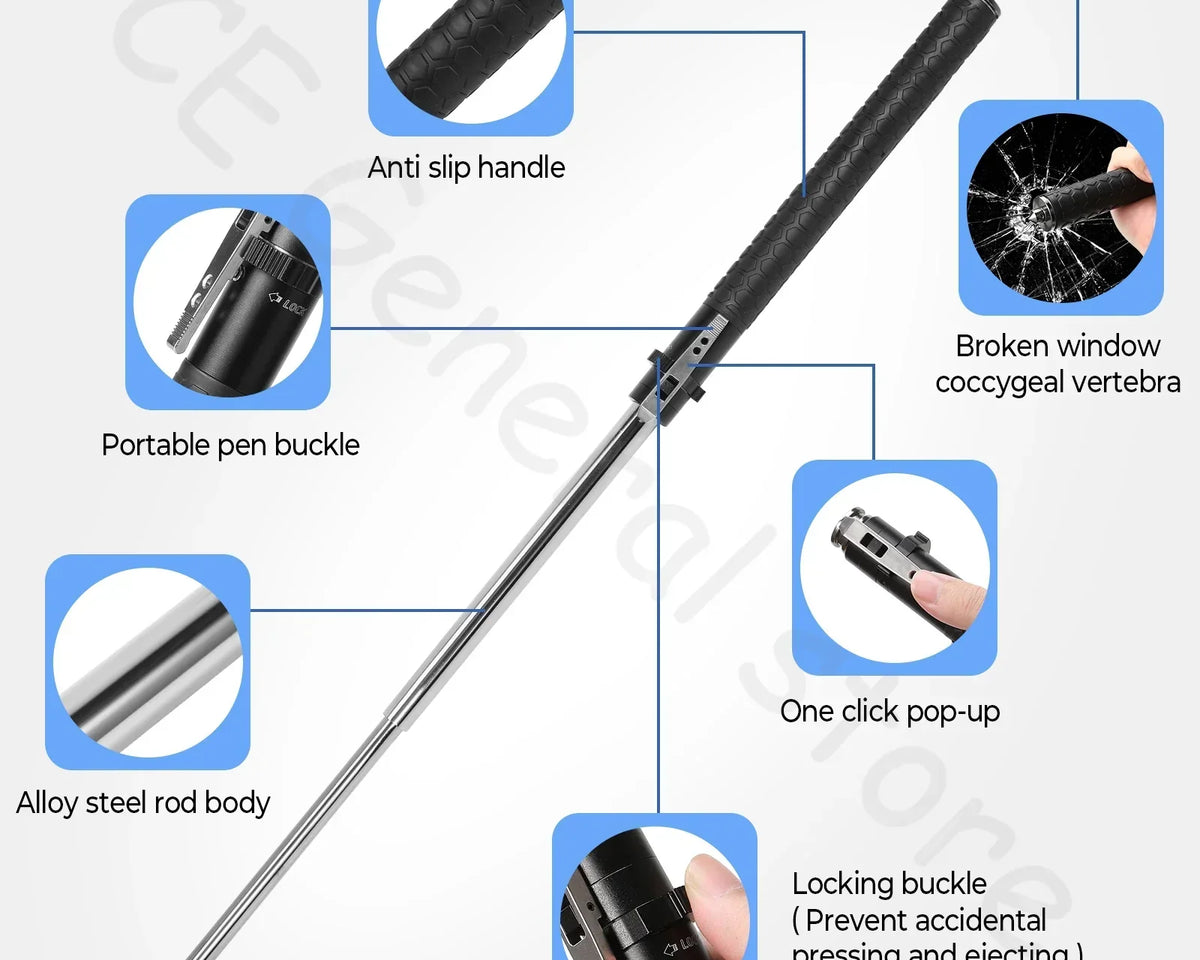 FoldPro™ -  Multifunctional Defense Stick