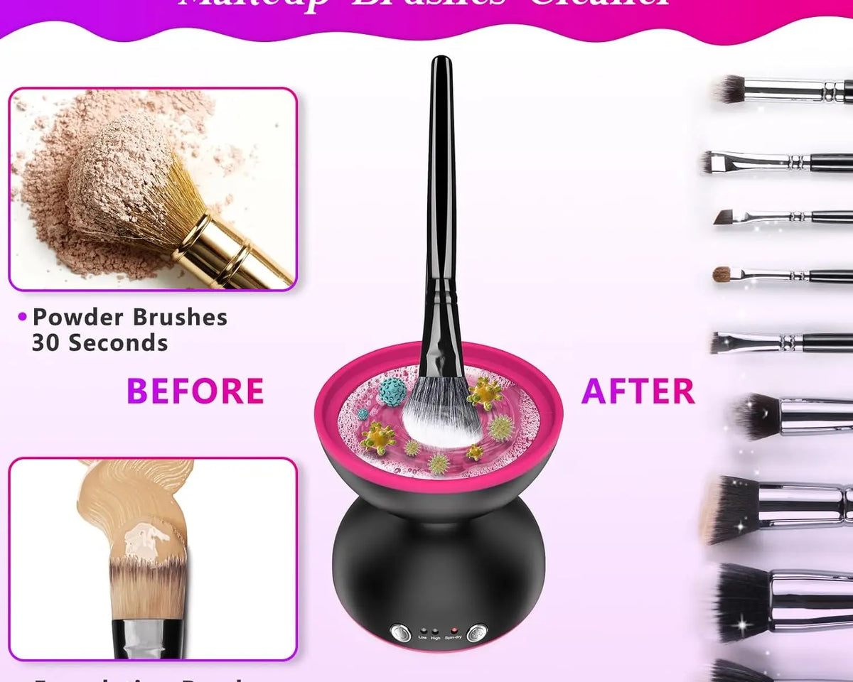 BrushWhirl™ - Automatic Brush Cleaner