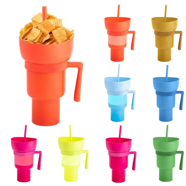 SnackSip™ - Snack Bowl and Mug