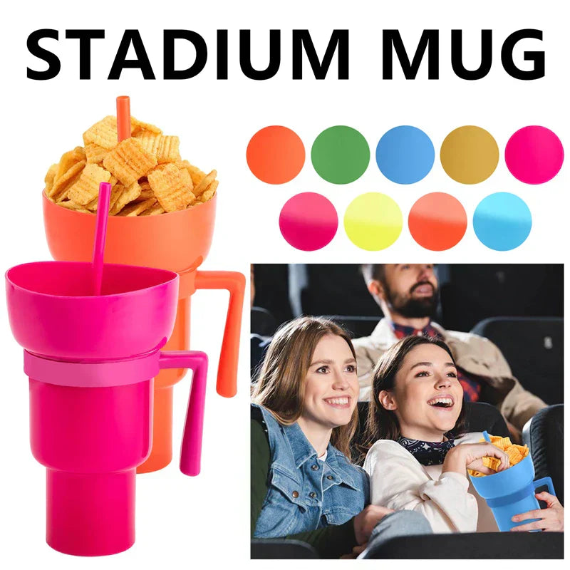 SnackSip™ - Snack Bowl and Mug