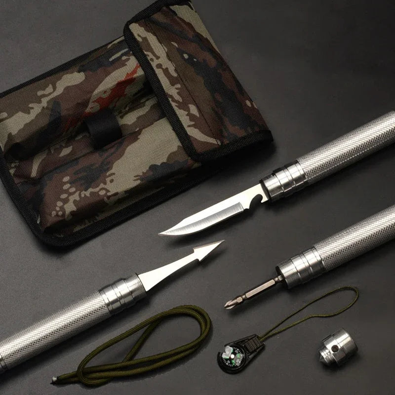 16-in-1 Tactical Survival Camping Shovel