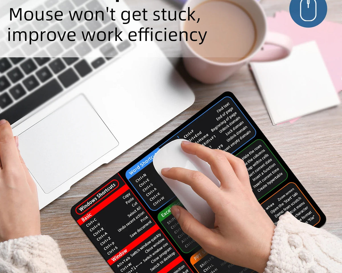 TaskPad™ -Shortcuts Mouse Pad