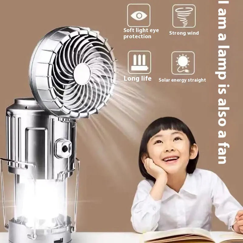 CampBreeze™ - Multifunction Fan and Solar Camping Lamp