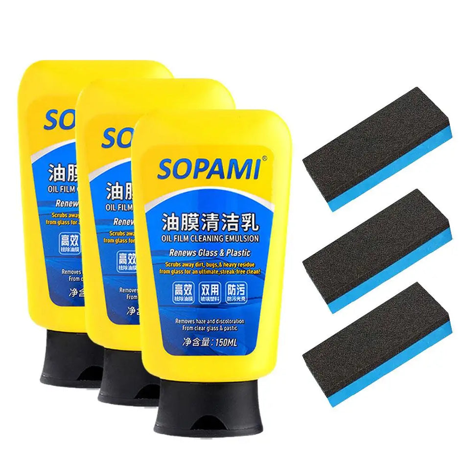 Car Oil Film Cleaning