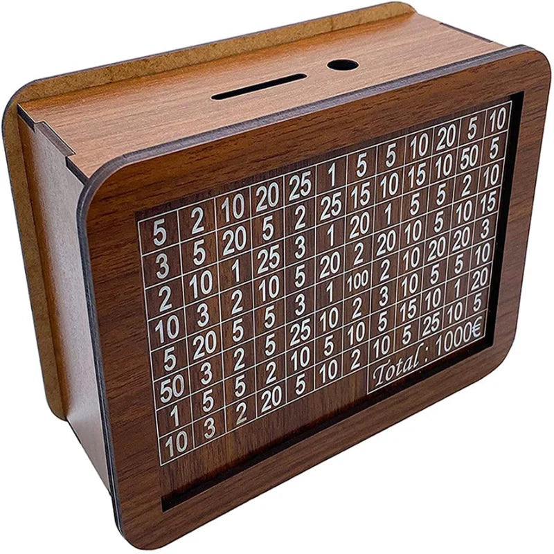 MoneyNest™ - Wooden Piggy Bank