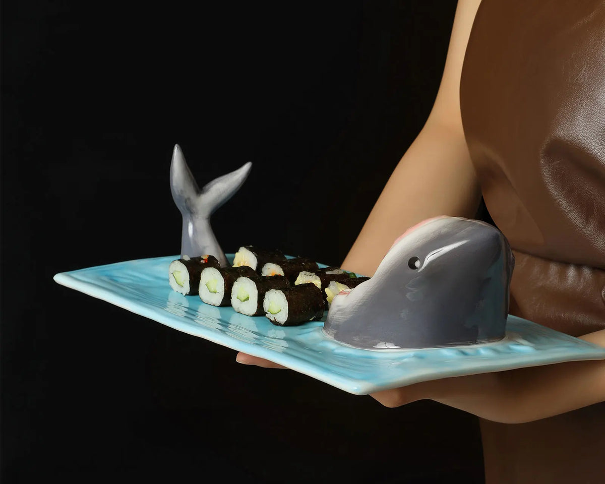 SharkServe™ - Ceramic Dipping Plate