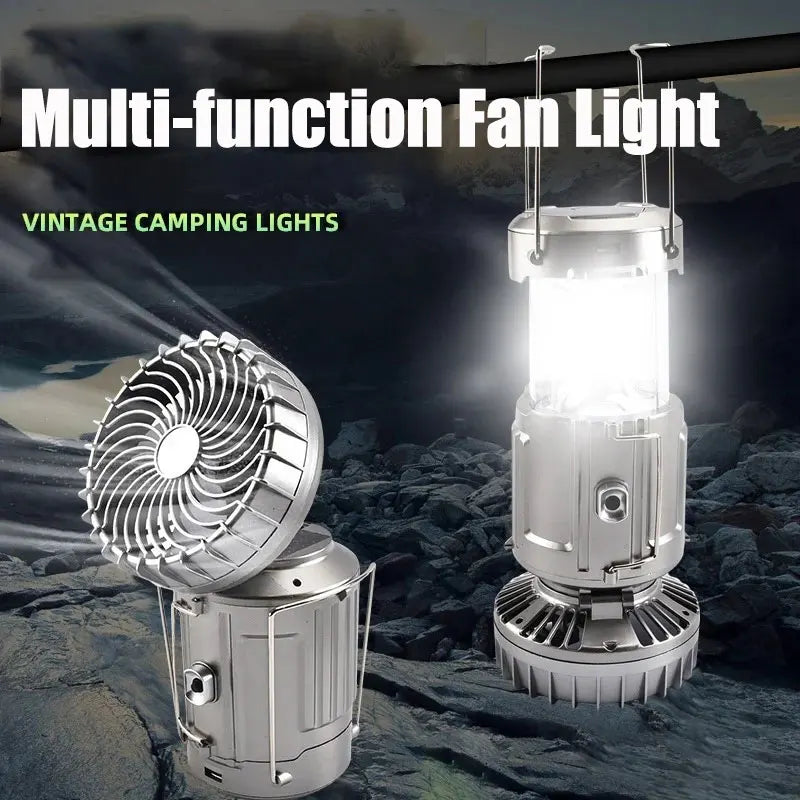CampBreeze™ - Multifunction Fan and Solar Camping Lamp
