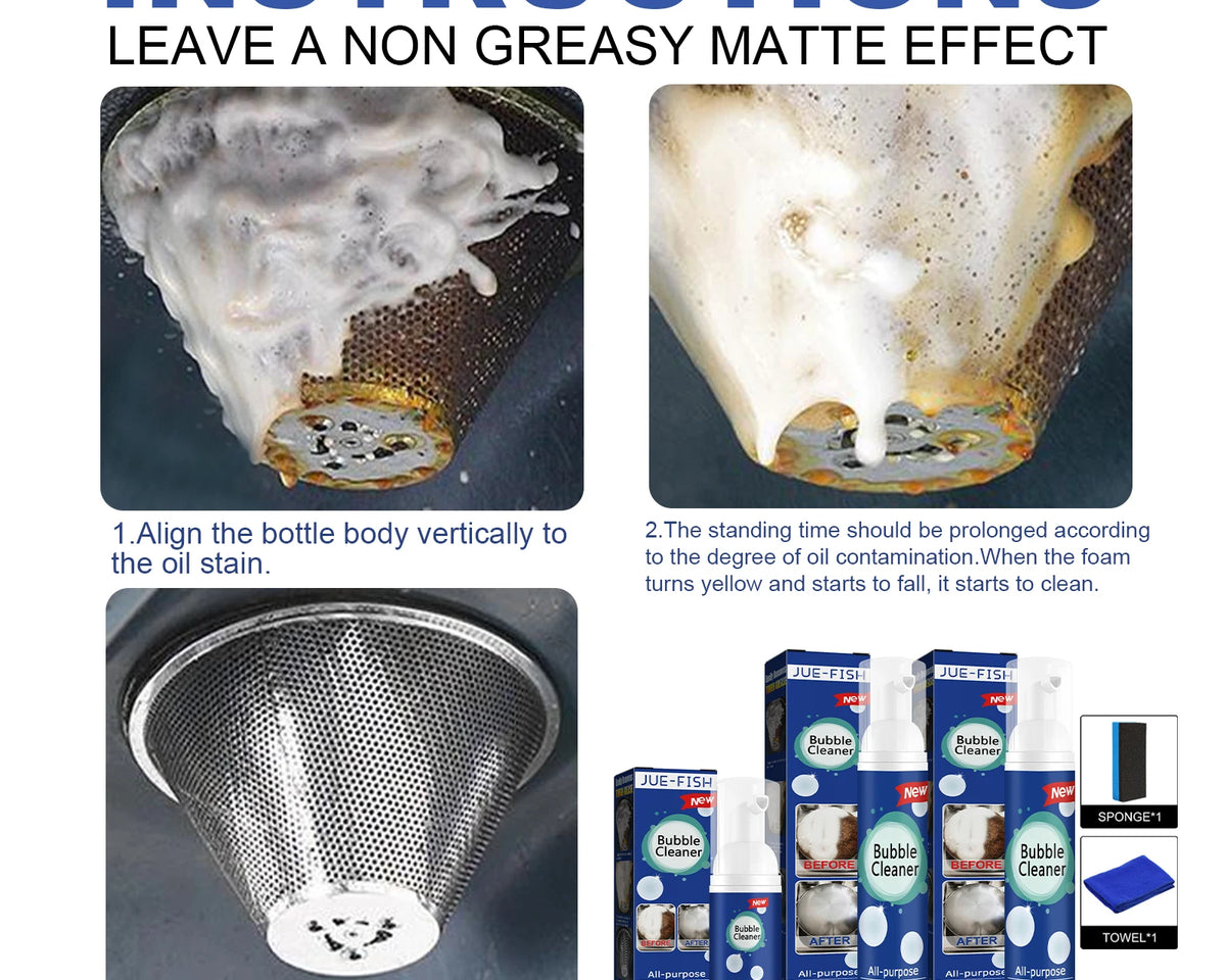 RinseFree ™	 - Multi-Surface Foam Cleaner