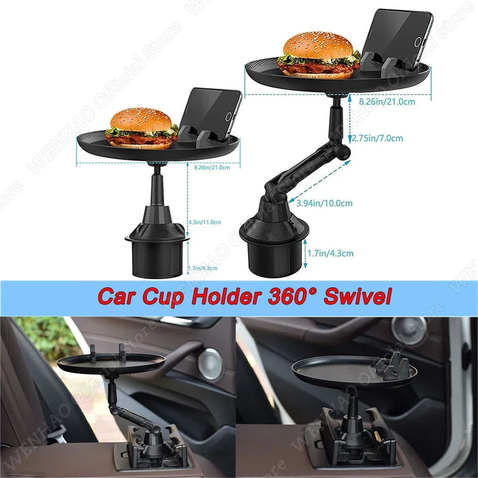 DriveDine™ - Universal Car Cup Tray