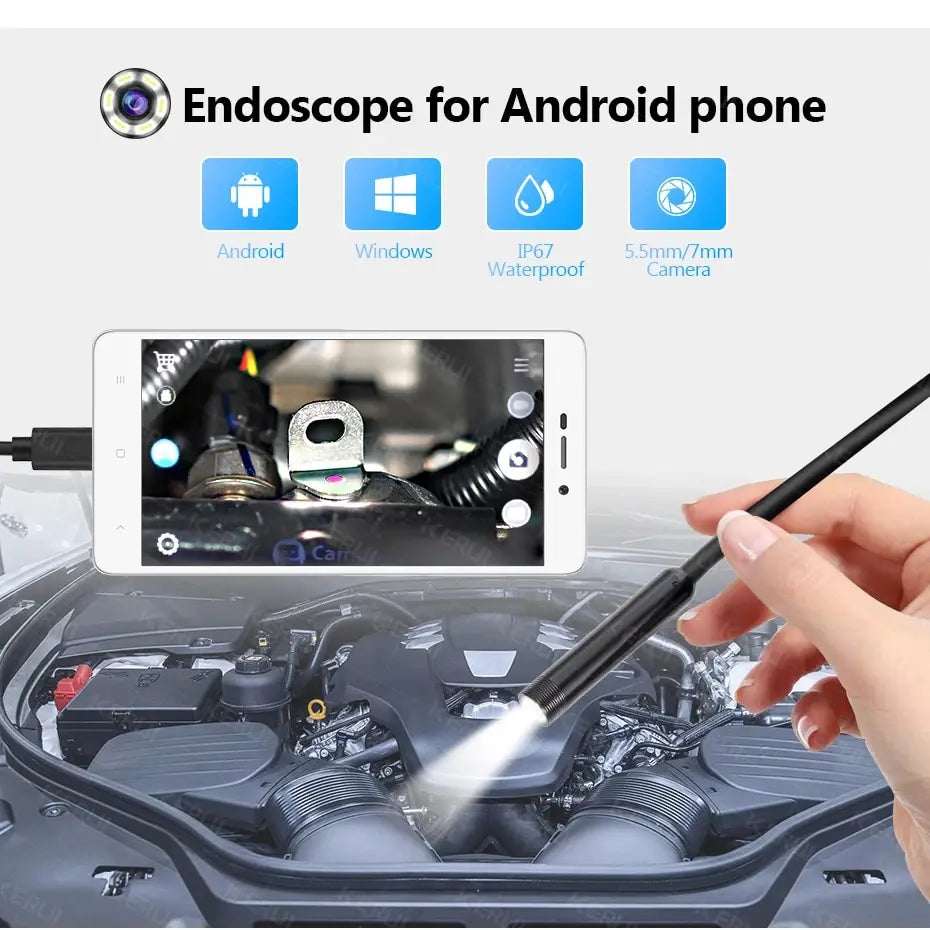 TwistView ™ - 3 In 1 Inspection Camera