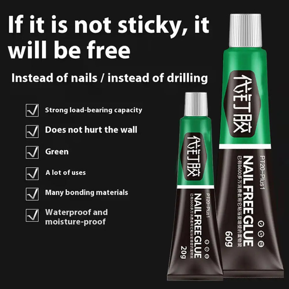 🔥New Super Strength Universal No-Nail Adhesive (60gm)