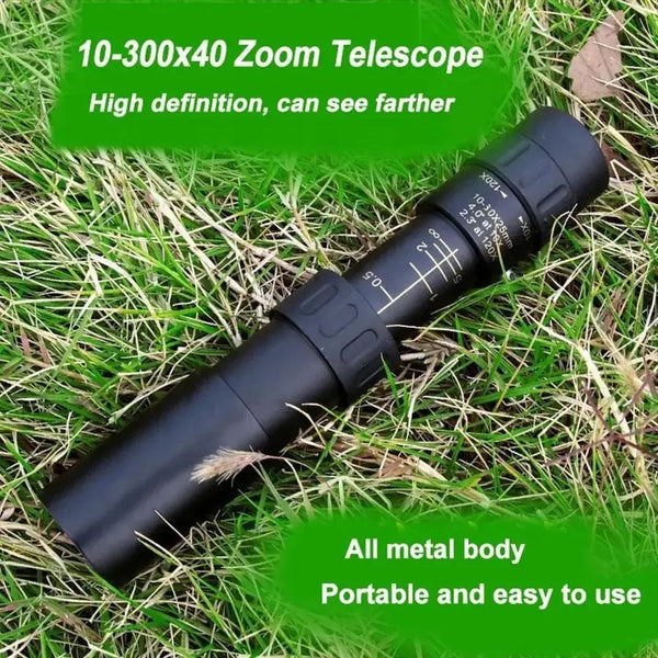 🔭 SkyPhone™ 300X Ultra-Zoom Tactical Monocular